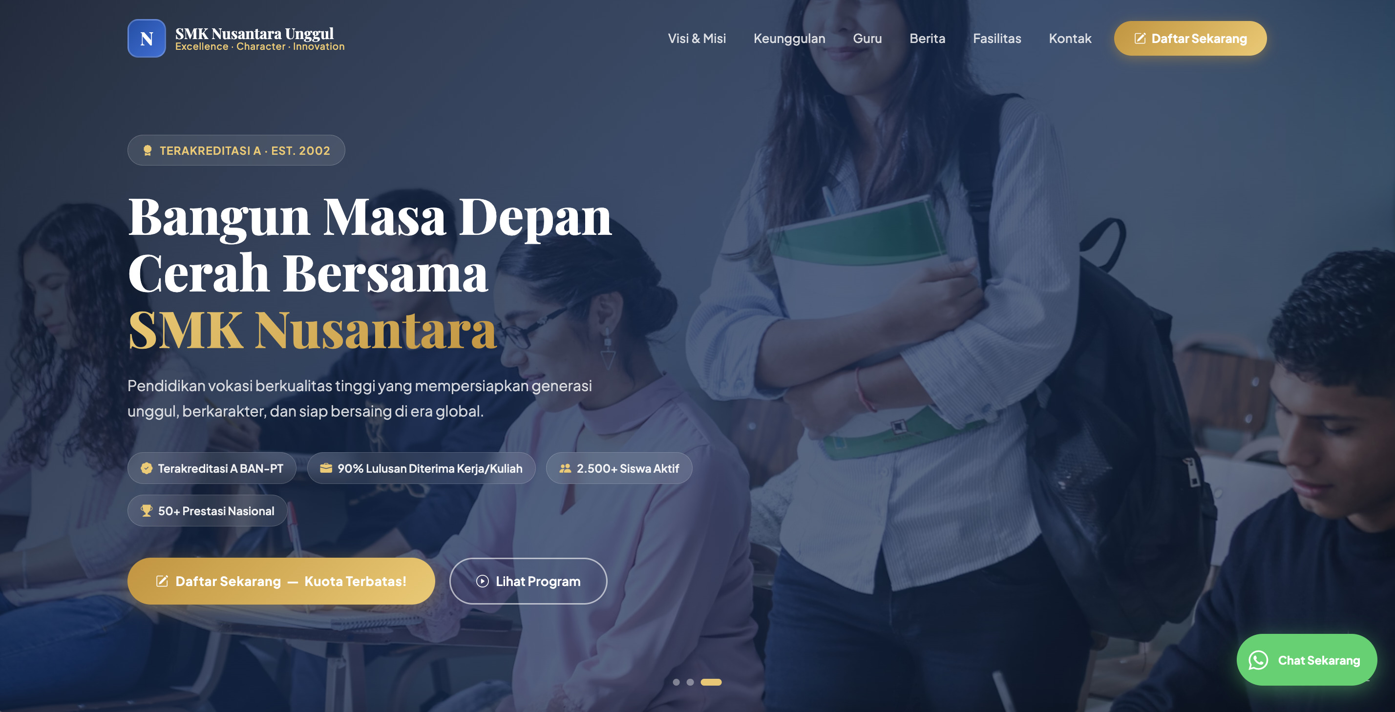 Template Sekolah SMK Unggul